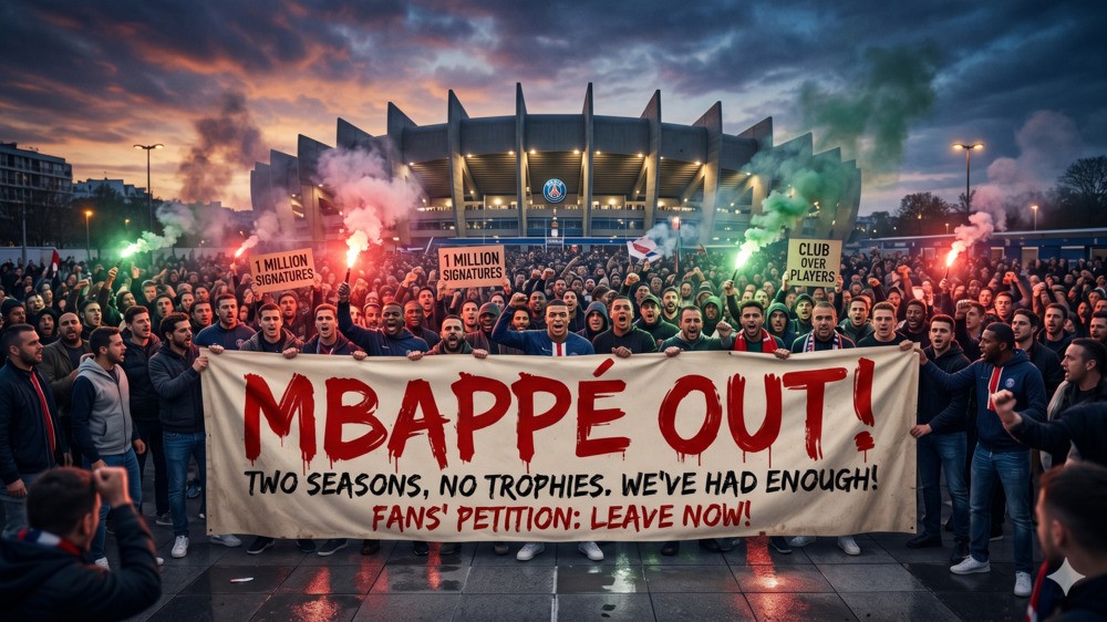 Protes Keras! Petisi 'Mbappe Out' Menggema Usai Klub Gagal Total Lagi