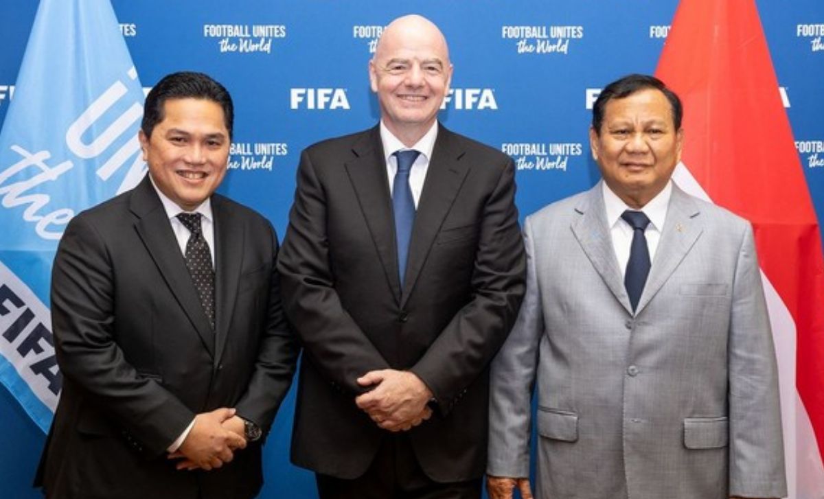 Erick Thohir dan Prabowo Bertemu Presiden FIFA: Transformasi Sepakbola Indonesia Dibahas