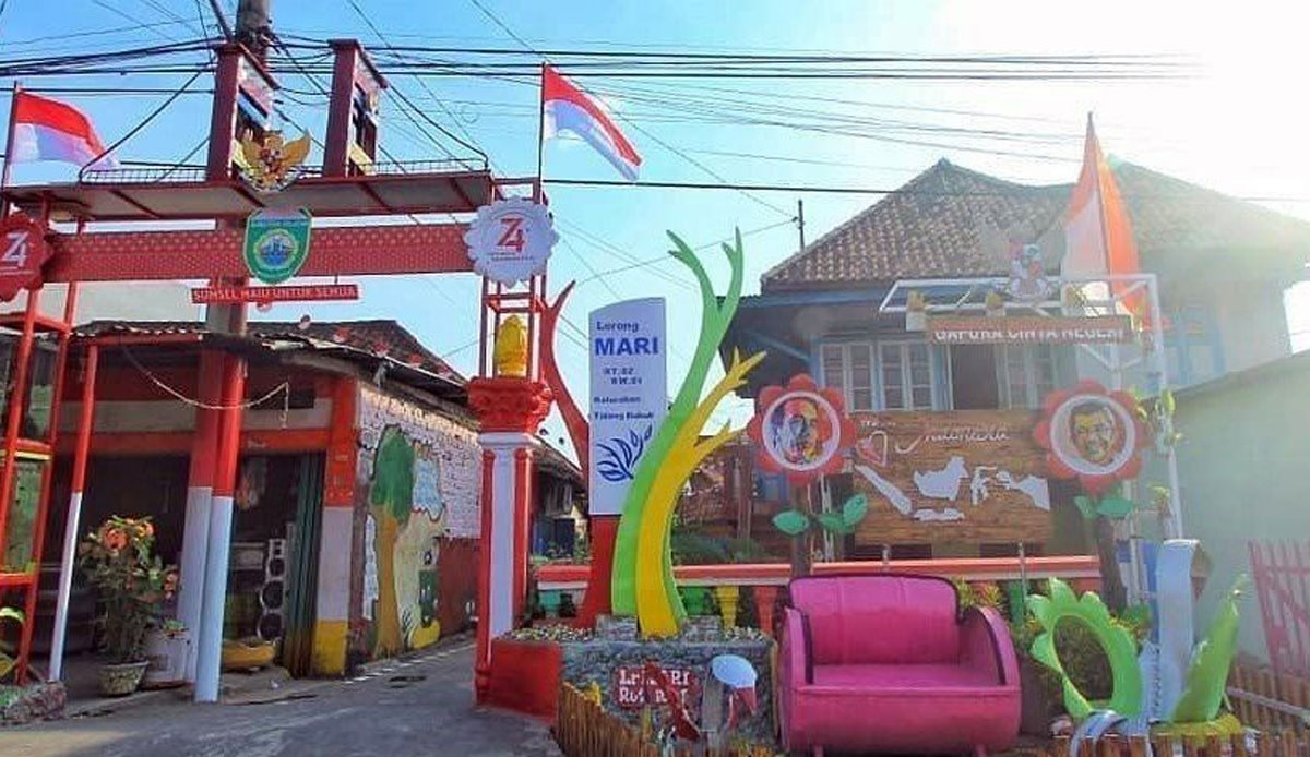 Mendalami Kreativitas dan Budaya di Desa Wisata Lorong Mari Palembang