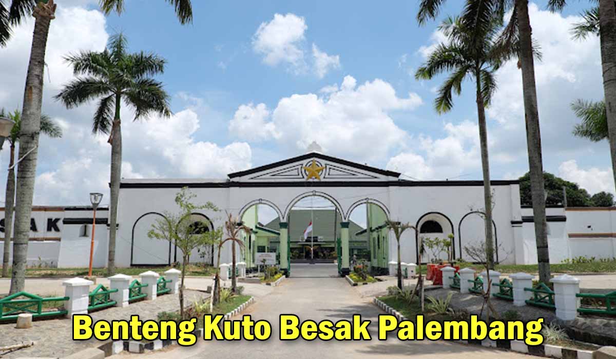 Cindo Nian! Benteng Kuto Besak (BKB) Menjadi Wisata Paling Populer di Palembang, Kota Pempek Memang No 1 !
