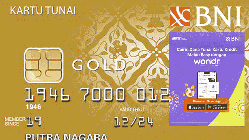 Cara Cairkan Limit Kartu Kredit BNI Jadi Uang Tunai, Bunga 0% hingga Tenor 36 Bulan!