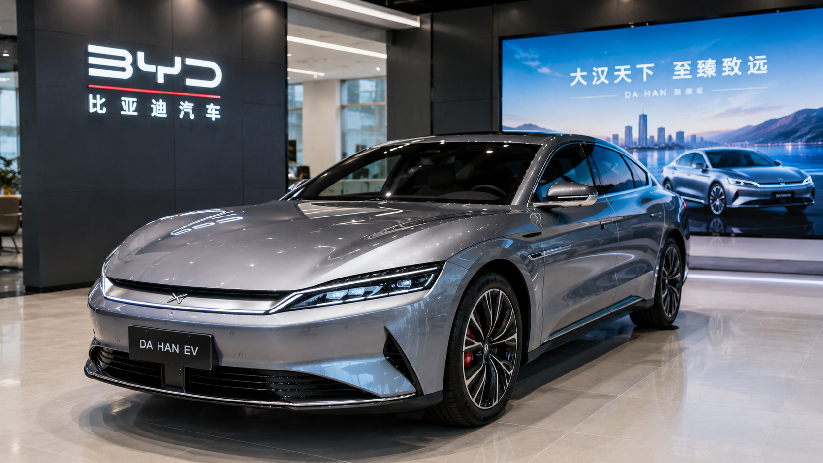 BYD Da Han EV Tempuh 1.008 Km, Harga Mulai Rp580 Jutaan di China