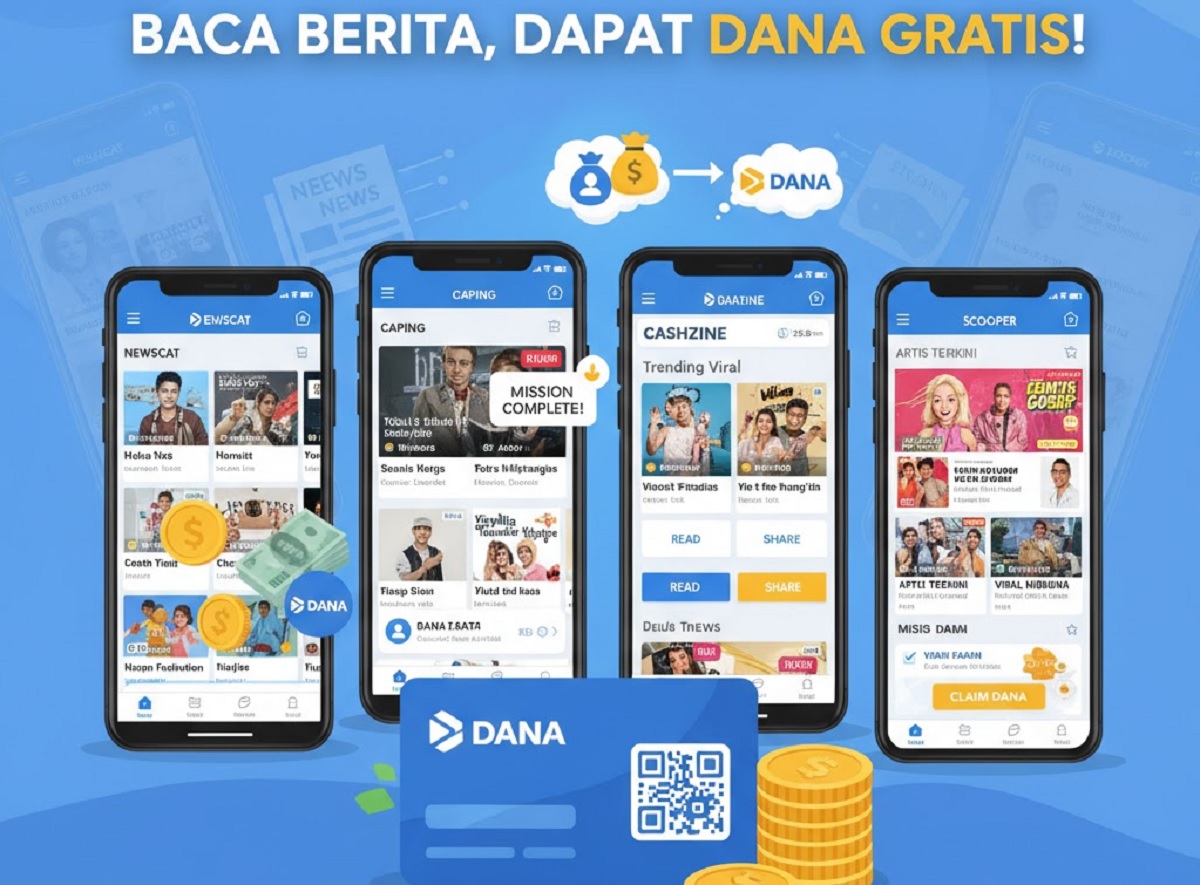Baca Berita Gosip Artis, Dapat Uang: Aplikasi Penghasil Saldo DANA Gratis yang Terbukti Membayar