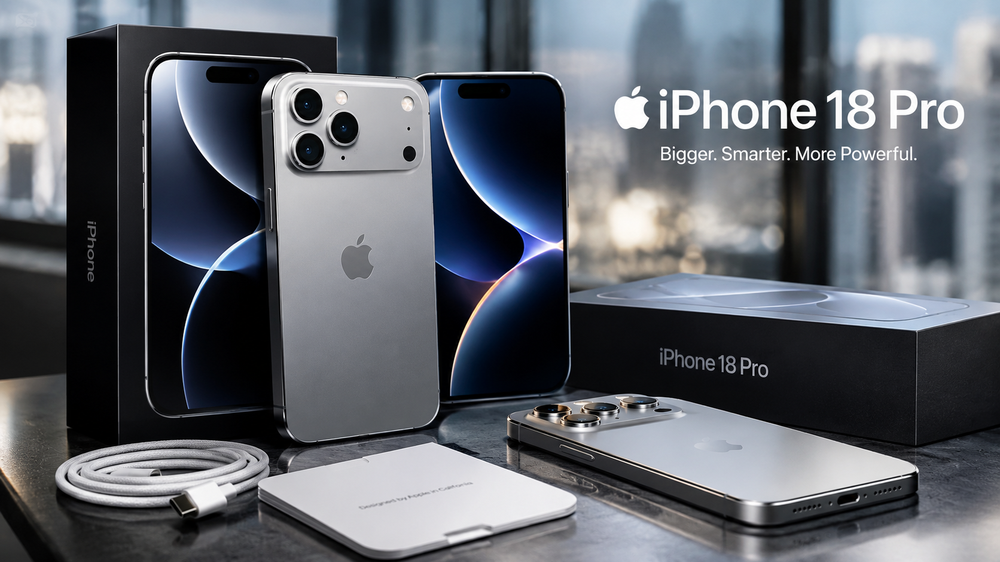 iPhone 18 Pro 2026: Chip A20 Pro dan Kamera 48 MP Jadi Andalan