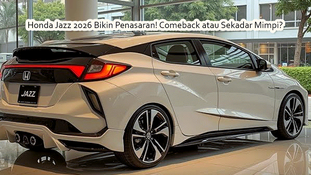 Honda Jazz 2026 Bikin Penasaran! Comeback atau Sekadar Mimpi? Ini Fakta Global dan Harga Terbarunya
