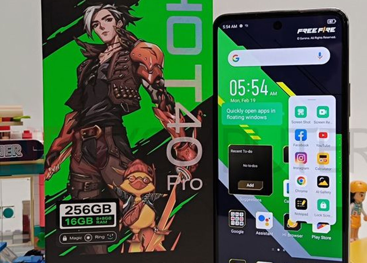 Infinix Hot 40 Pro, Pilihan Terjangkau dengan RAM 12 GB untuk Gamers Free Fire