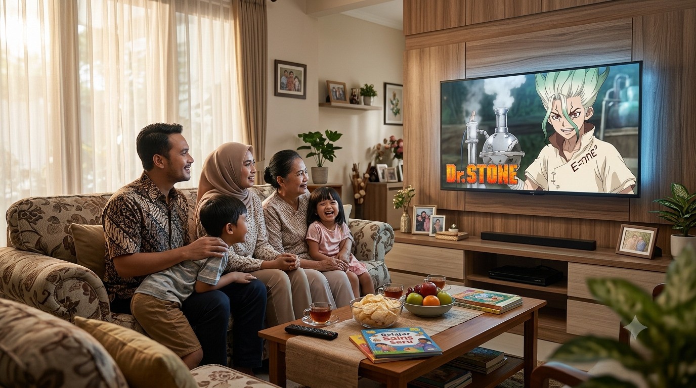 Jangan Nonton Sendiri! 7 Anime Edukatif Ini Bikin Kumpul Keluarga Makin Hangat