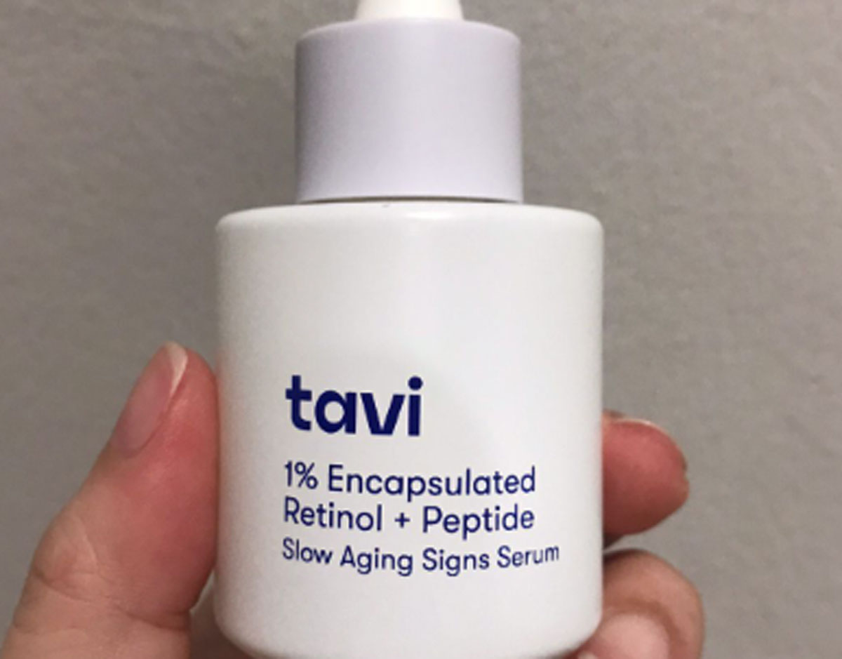 Tavi 1% Encapsulated Retinol + Peptide Slow Aging Signs Serum, Solusi Lembut untuk Kerutan