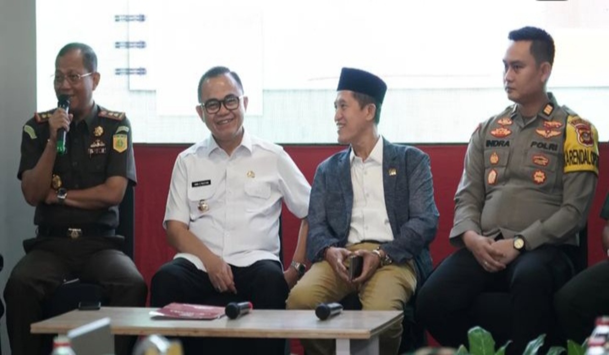 Pj Bupati Banyuasin Ikuti Launching Aplikasi Si MONALISA Sukseskan Pemilu 2024