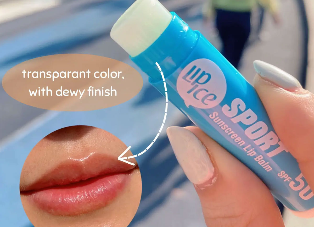 LIP ICE Sport Sunscreen Lip Balm SPF 50+ PA++++: Perlindungan Maksimal untuk Bibir Aktif