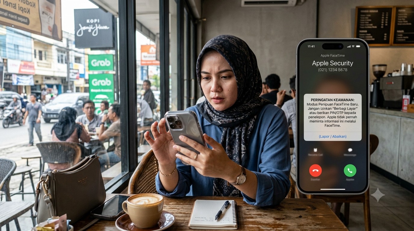 Uang Gaib di Dompet Digital? Hati-hati Modus 'Screen Sharing' FaceTime yang Mematikan!