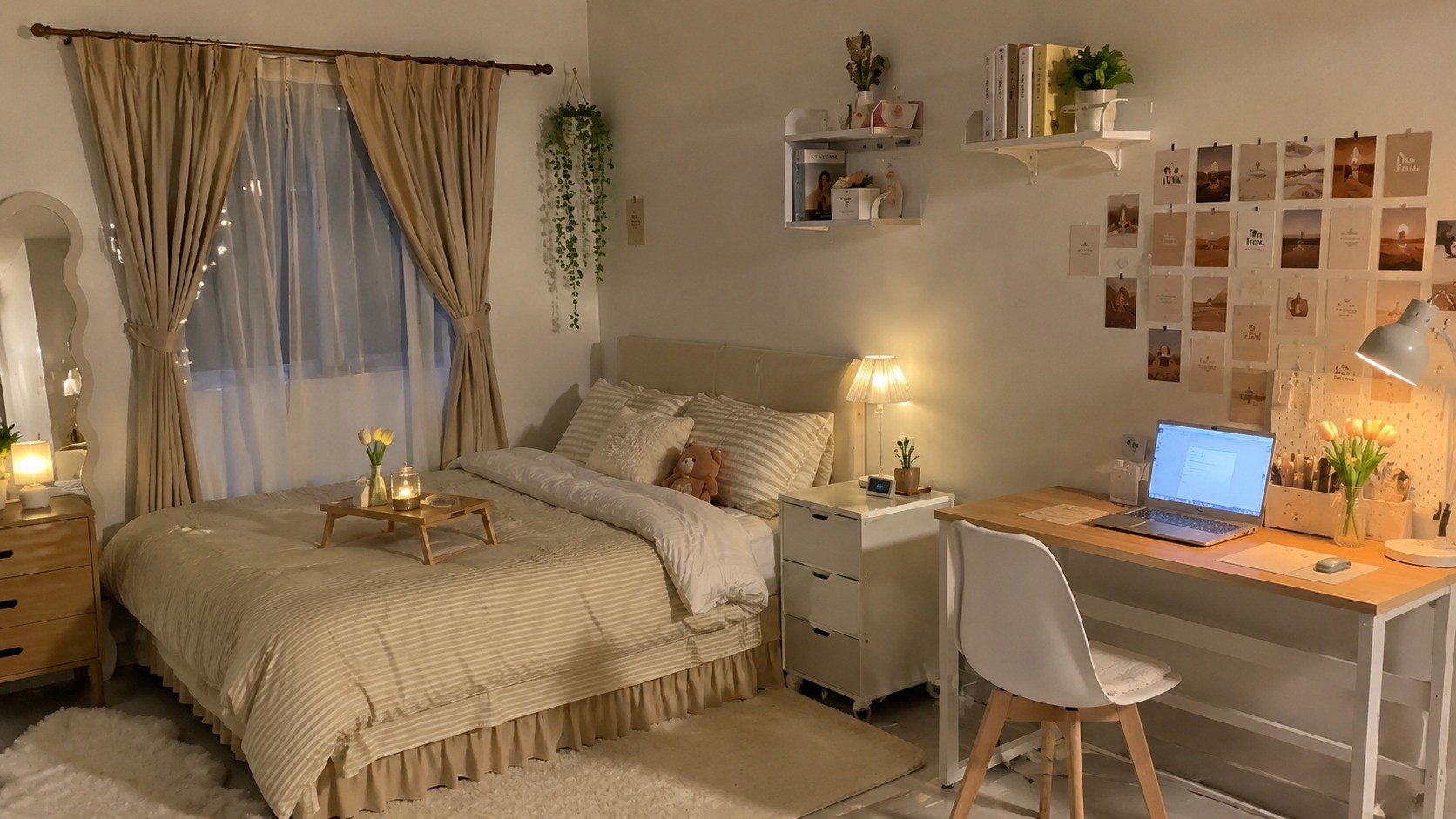 Kamar Estetik Tak Harus Mahal, Ini Rahasia Mengubah Ruangan Jadi Instagramable