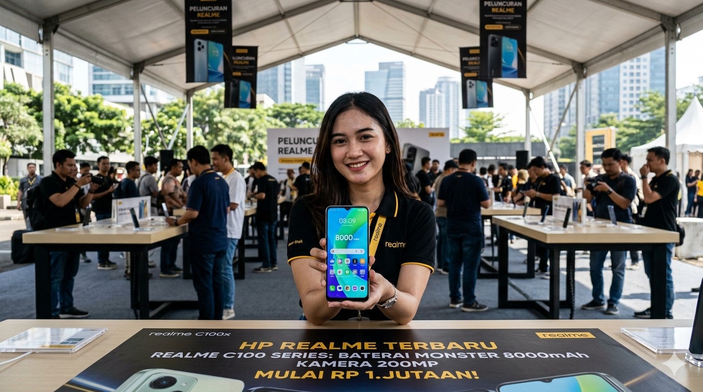 Realme 16 Pro+ 5G Rilis: Kamera 200 MP Bikin Studio Foto Gulung Tikar!