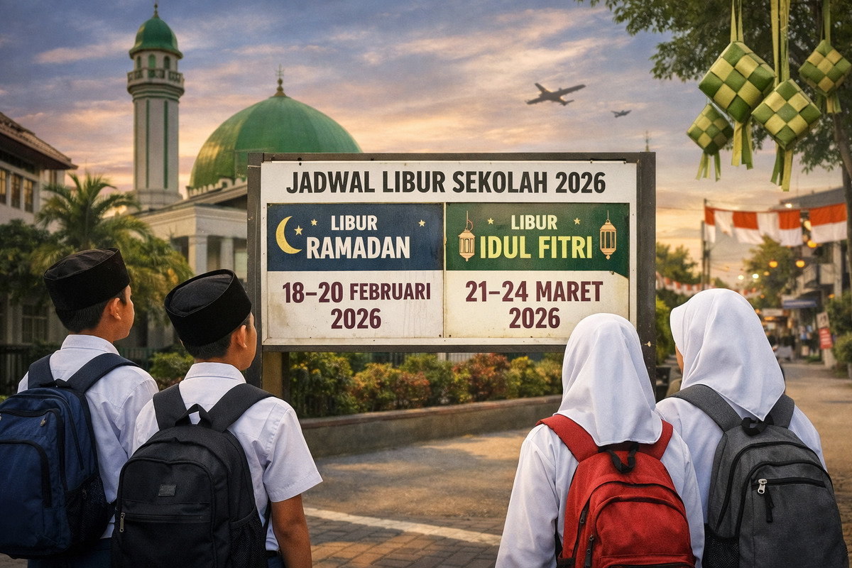 Jadwal Libur Sekolah Saat Puasa Ramadan dan Idul Fitri 2026 