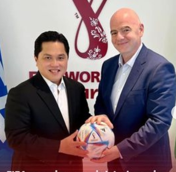 FIFA Pilih Indonesia Tuan Rumah Piala Dunia U17 2023, Erick Thohir Siapkan Lagu Khusus untuk Timnas