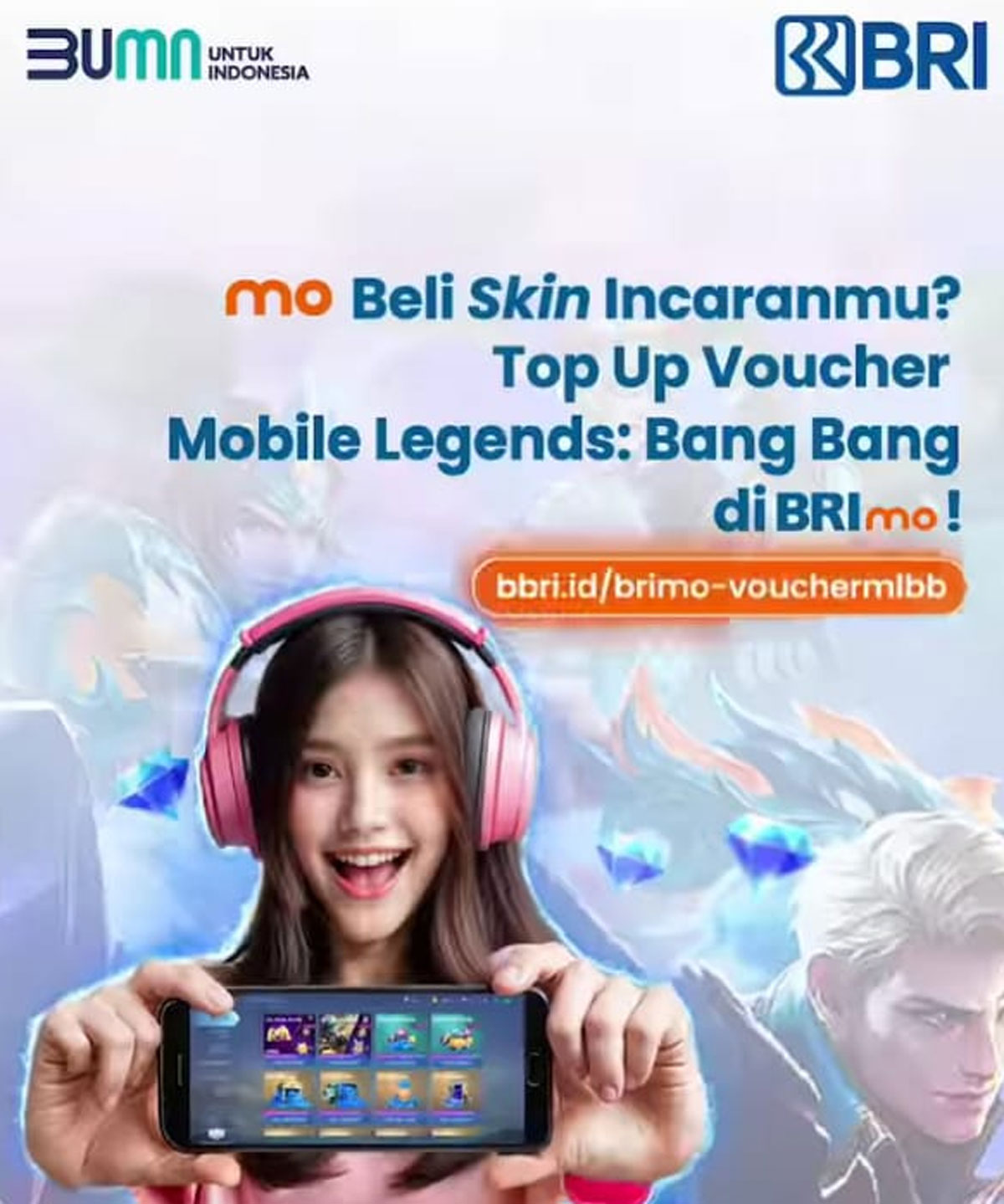 Kemudahan Top Up Game Mobile Legends Lewat BRImo 