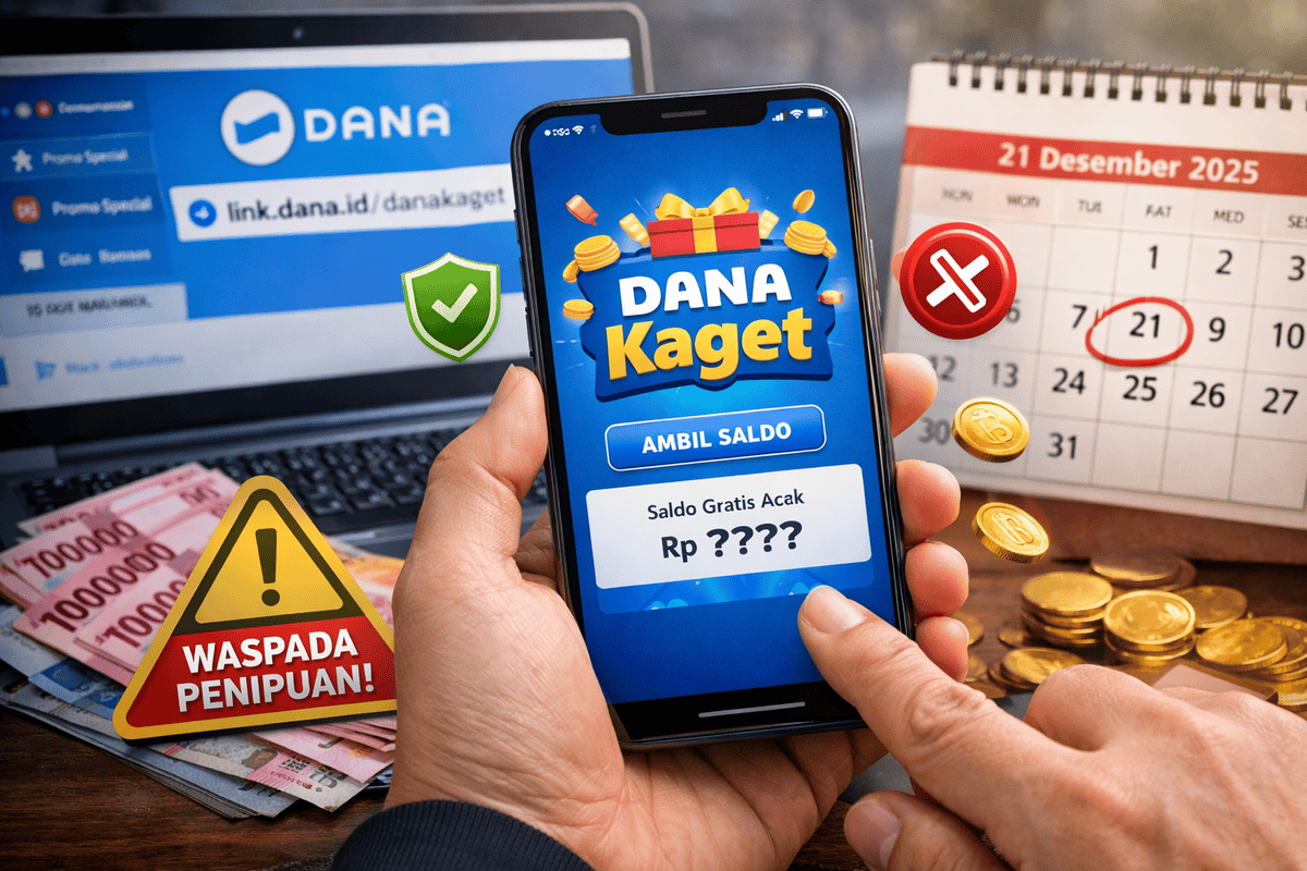 Jangan Asal Klik! Begini Cara Mengenali Tautan DANA Kaget Abal-Abal