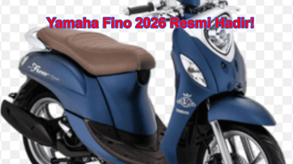 Yamaha Fino 2026 Resmi Hadir! Skutik Retro Modern dengan Fitur Canggih dan Irit BBM