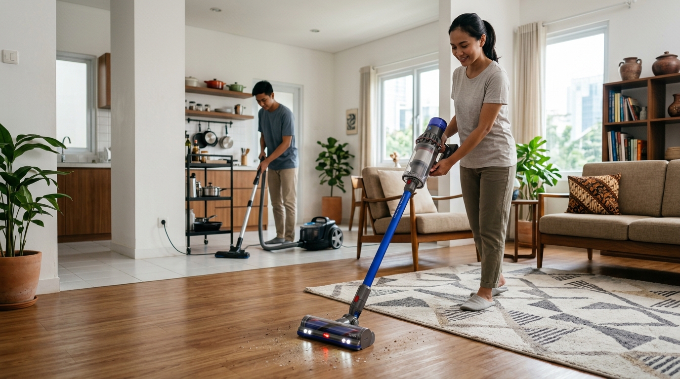 Kerapian Tanpa Repot: Bedah Spesifikasi dan Perbandingan Merek Vacuum Cleaner Populer
