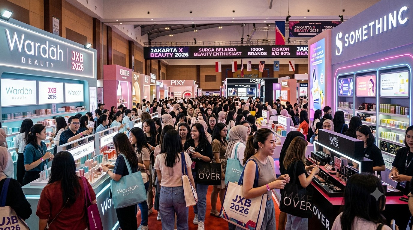 Berburu Diskonan Sultan: Jakarta X Beauty 2026 Bikin Beauty Enthusiast Kalap Berjamaah.