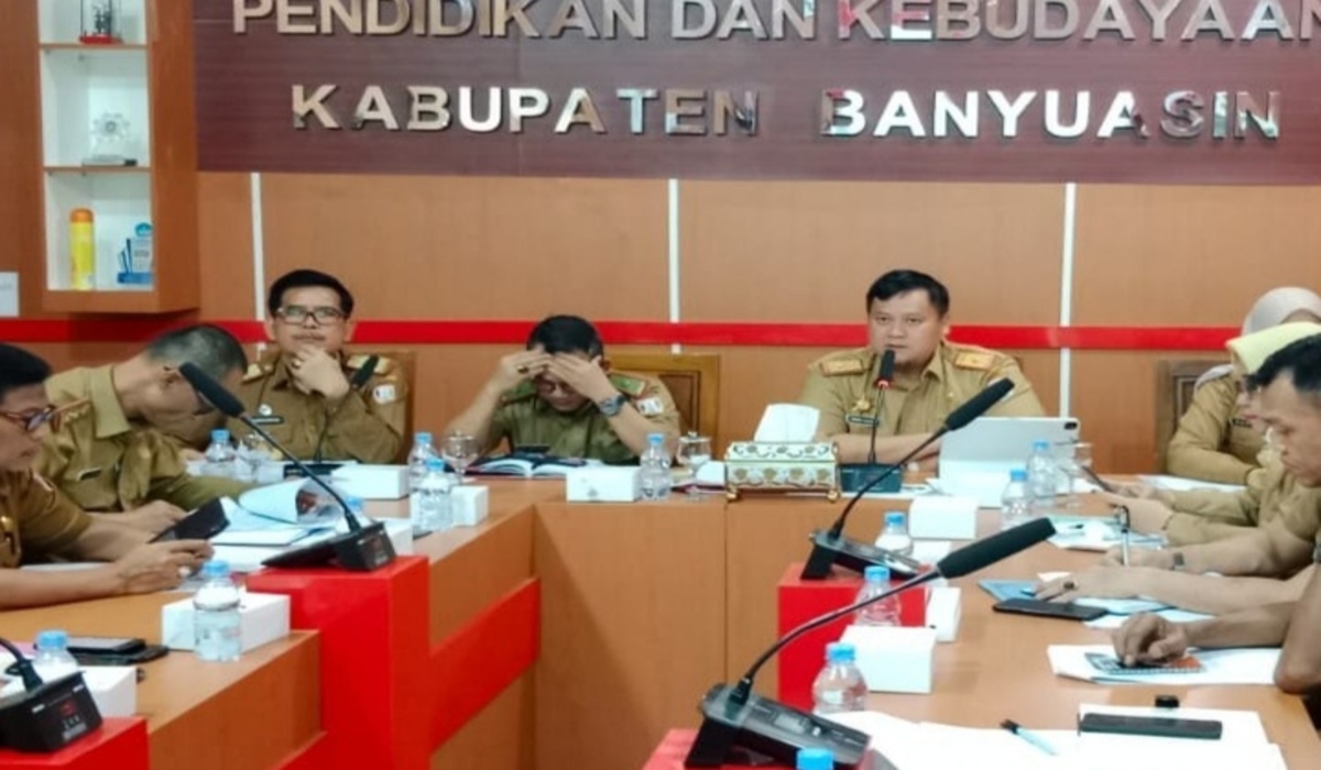 Disdikbud Evaluasi Program Kegiatan Kabupaten Banyuasin Ini Hasilnya 