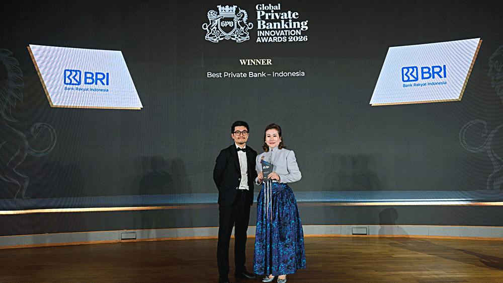 Transformasi Wealth Management BRI Diakui Dunia, Raih Best Private Bank di Indonesia 2026