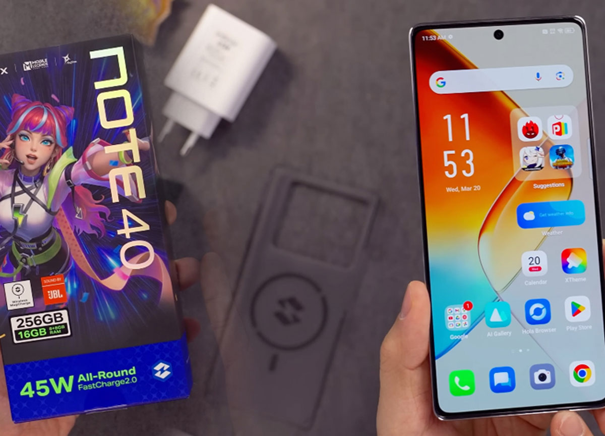 Infinix Note 40: Smartphone Rp2 Jutaan dengan Layar AMOLED 120Hz dan Fast Charging 45W!