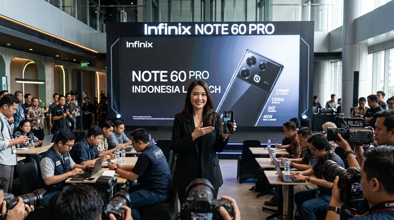 Infinix Note 60 Pro Resmi Meluncur: Gebrakan Baru Pasar Smartphone Mid-Range