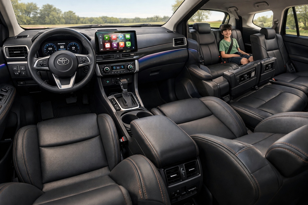 Toyota Rush 2026 Tampil Lebih Nyaman, Kabin 7 Penumpang Dipoles Modern