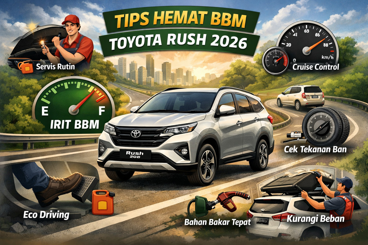 Tips Hemat BBM Mengendarai Toyota Rush di Tahun 2026