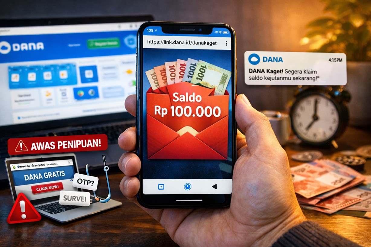 Info Link DANA Kaget 31 Desember 2025: Belum Terkonfirmasi Resmi