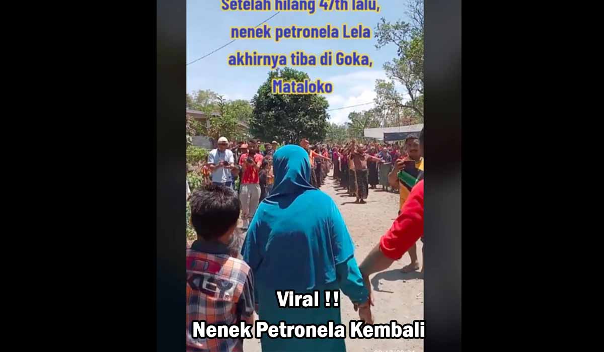 Alhamdulillah! Nenek Petronela Lela Kembali Pulang, Setelah 47 Tahun Hilang di Flores