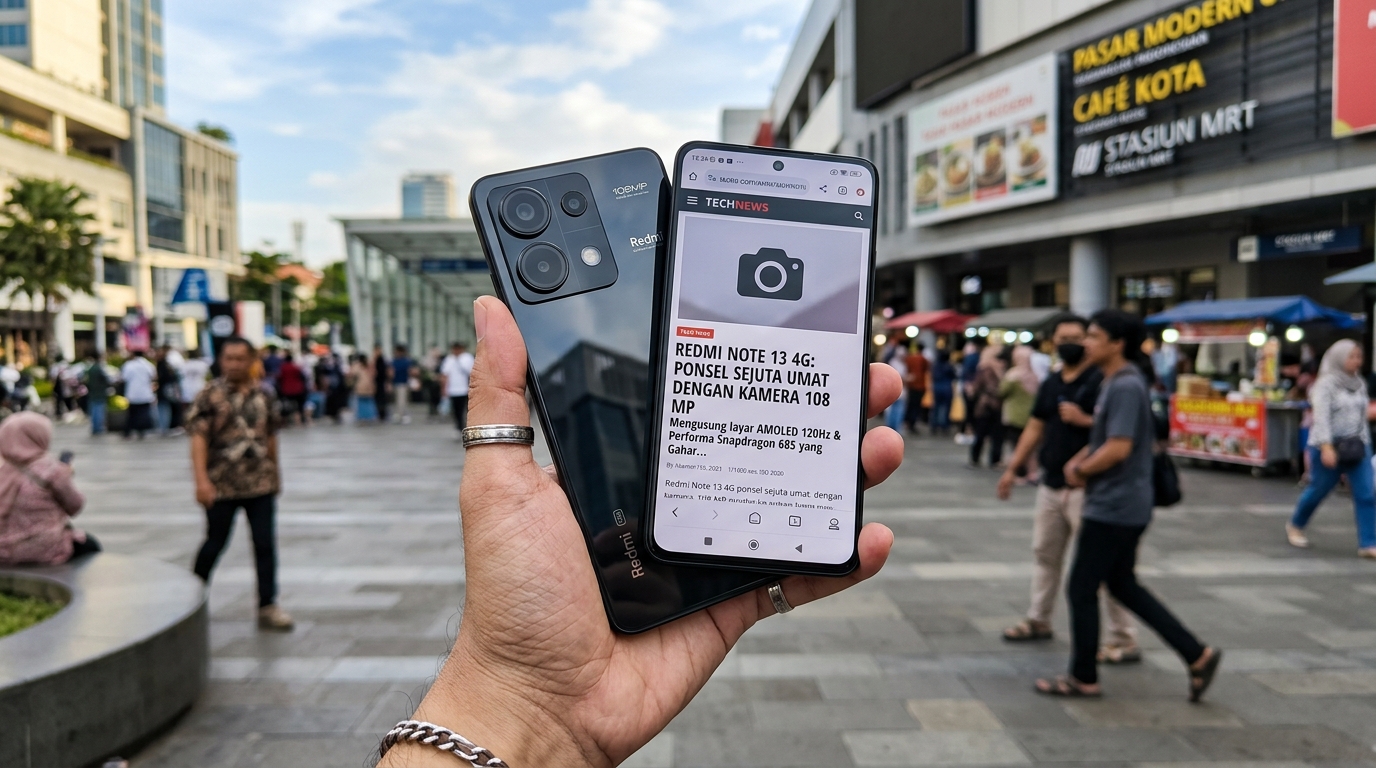 Pesona Redmi Note 13 4G: Menggebrak Pasar Smartphone Kelas Menengah