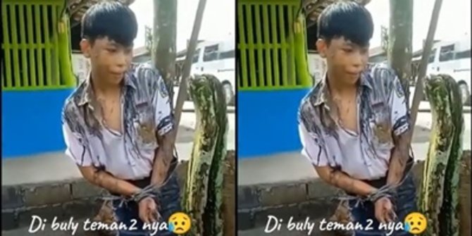 Viral! Bocah SMP diikat di pohon & berlumuran Lumpur hitam Hingga Pasrah