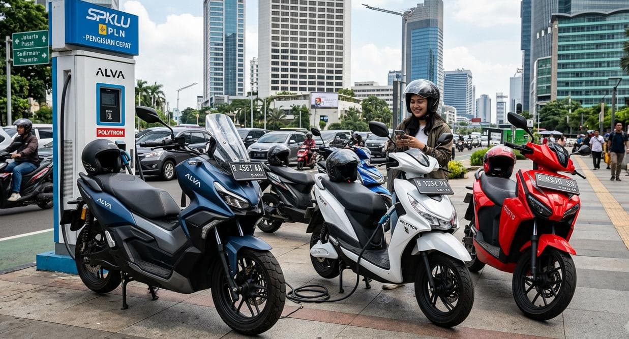 Cari Motor Listrik Buatan Indonesia? Ini 5 Pilihan yang Patut Dilirik