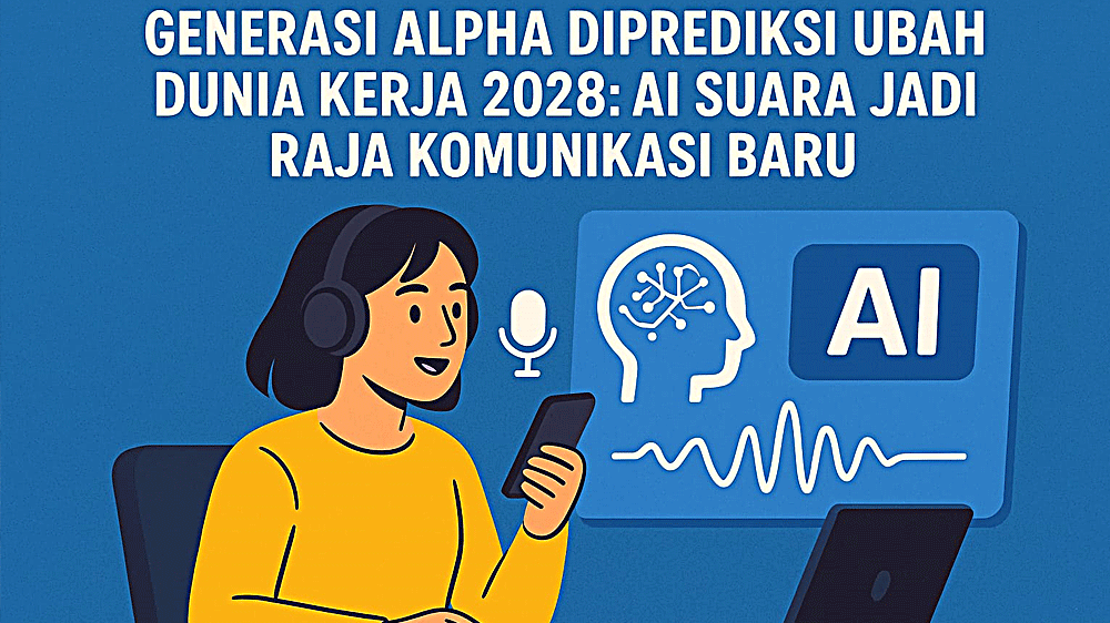 Generasi Alpha Diprediksi Kuasai Dunia Kerja 2028 dengan AI Suara sebagai Senjata Utama