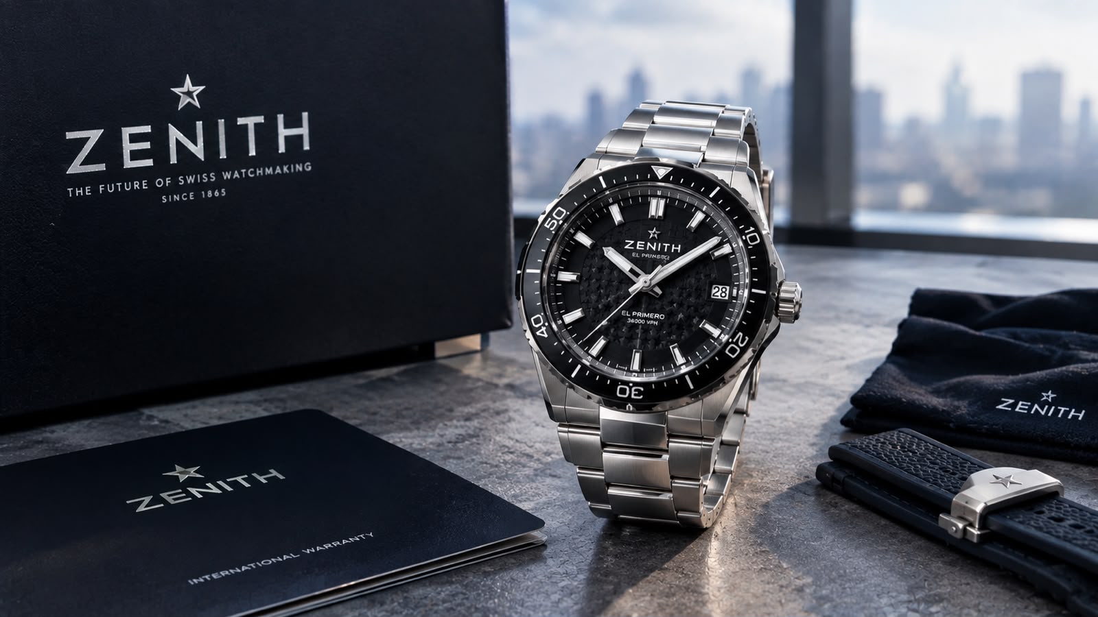 Zenith Chronomaster Solo Sport Resmi Hadir, Bawa Mesin El Primero 5Hz