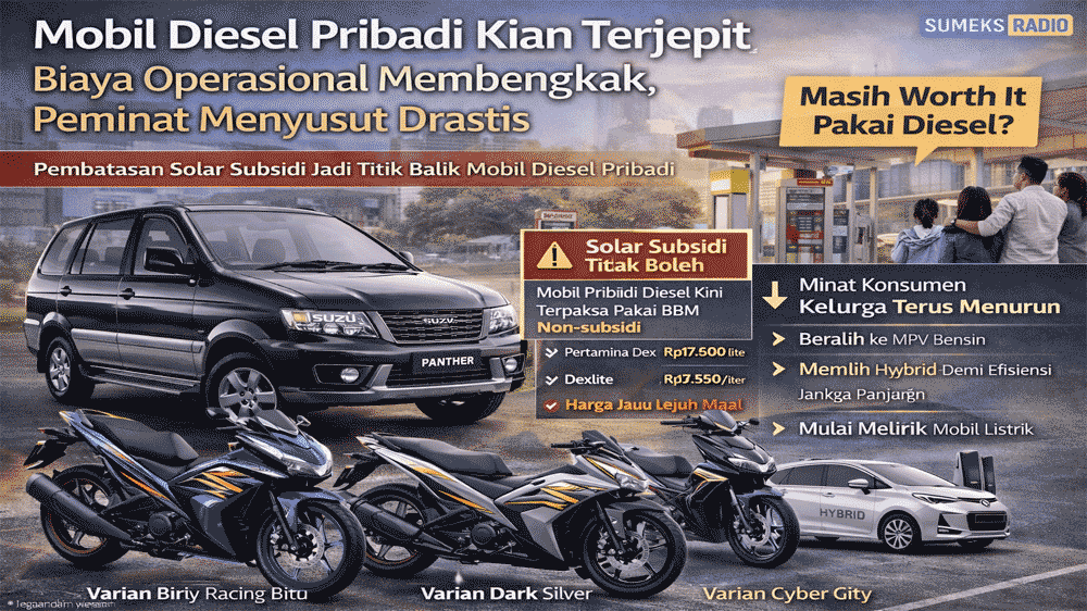 Solar Subsidi Dibatasi, Isuzu Panther Tertekan: Mobil Diesel Keluarga Mulai Ditinggalkan?