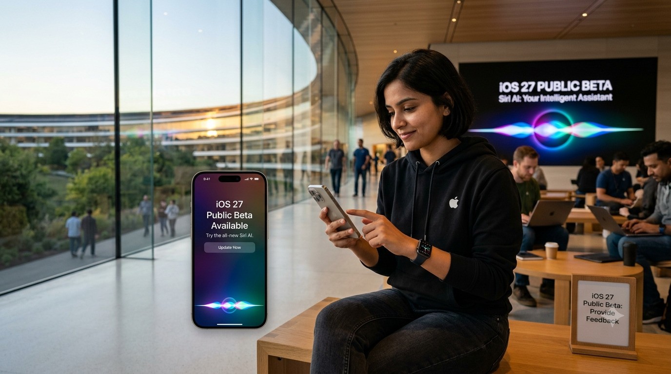 Makin Pintar! Apple Resmi Lepas iOS 27 Public Beta dengan Otak Baru Siri AI!
