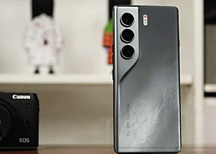 TECNO CAMON 50 Pro 5G: HP Rp4 Jutaan dengan Kamera Dual OIS, Chipset Dimensity 8500, dan Baterai 7000+ mAh