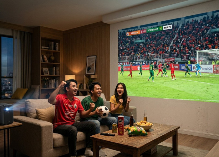TV 85 Inci Kelihatan Mini, 3 Proyektor Ini Bikin Nobar Jadi Raksasa!