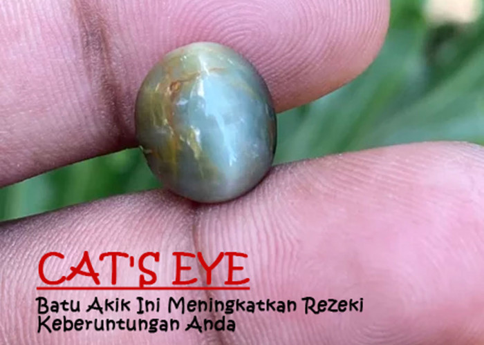 Mirip Mata Kucing! Namanya Cat's Eye, Batu Akik Ini Meningkatkan Rezeki & Keberuntungan Anda, Cara Gunakannya!