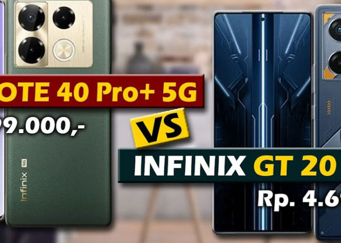 Duel HP 5G Terjangkau: Infinix GT20 Pro 5G vs Infinix Note 40 Pro 5G, Pilih Mana Nih?