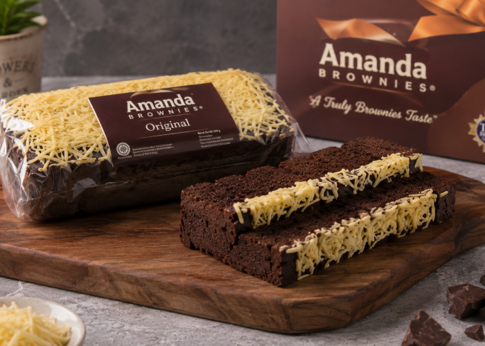 Bukan Cuma Cokelat, Ini Ragam Brownies Amanda dengan Topping Menarik