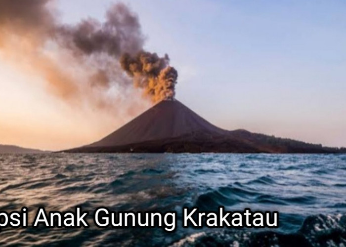 Gunung Anak Krakatau Naik Status Level 3, Nelayan Jangan Mendekat!