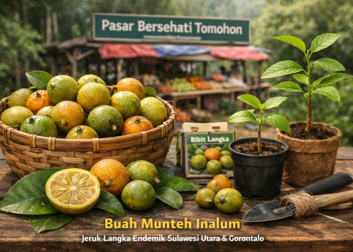Munteh Inalum, Jeruk Liar Langka dari Sulawesi yang Nyaris Tak Tersentuh Pasar