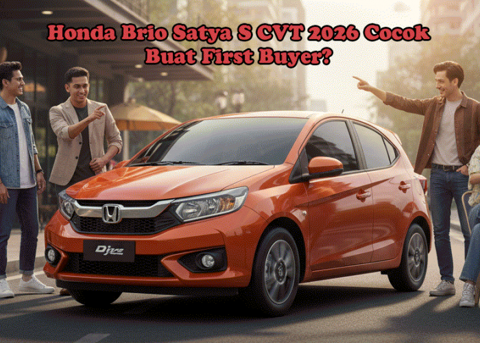 Mobil Anak Muda Rp183 Jutaan! Honda Brio Satya S CVT 2026 Layak Jadi Pilihan?