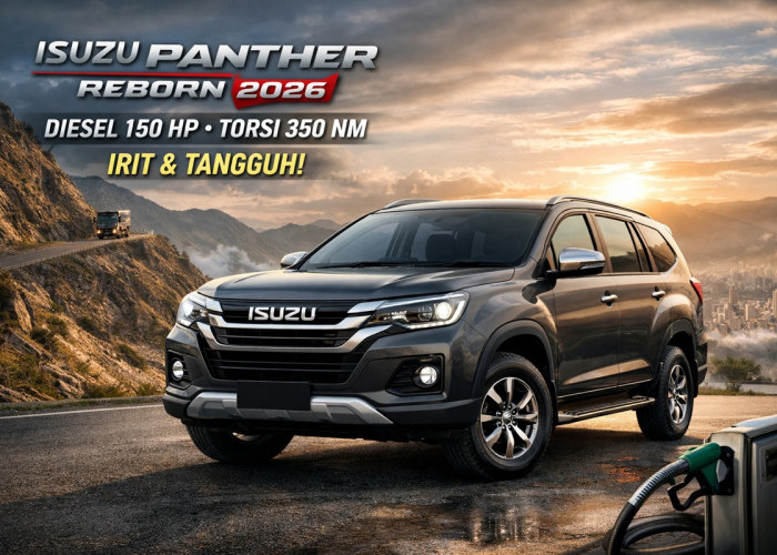 Diesel Rasa Modern! Panther Reborn 2026 Usung Turbo VGS dan Transmisi 8 Percepatan