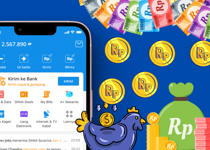 Link DANA Kaget Masuk! Siap-Siap Dapet Saldo Gratis Siang Ini