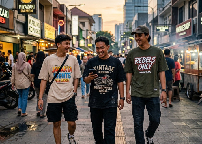Dari TikTok ke Jalanan: Ini Model Kaos Pria Paling Dicari Anak Skena!